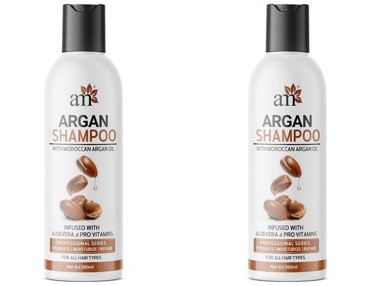 AromaMusk Morrocan Argan Oil Shampoo PACK OF 2