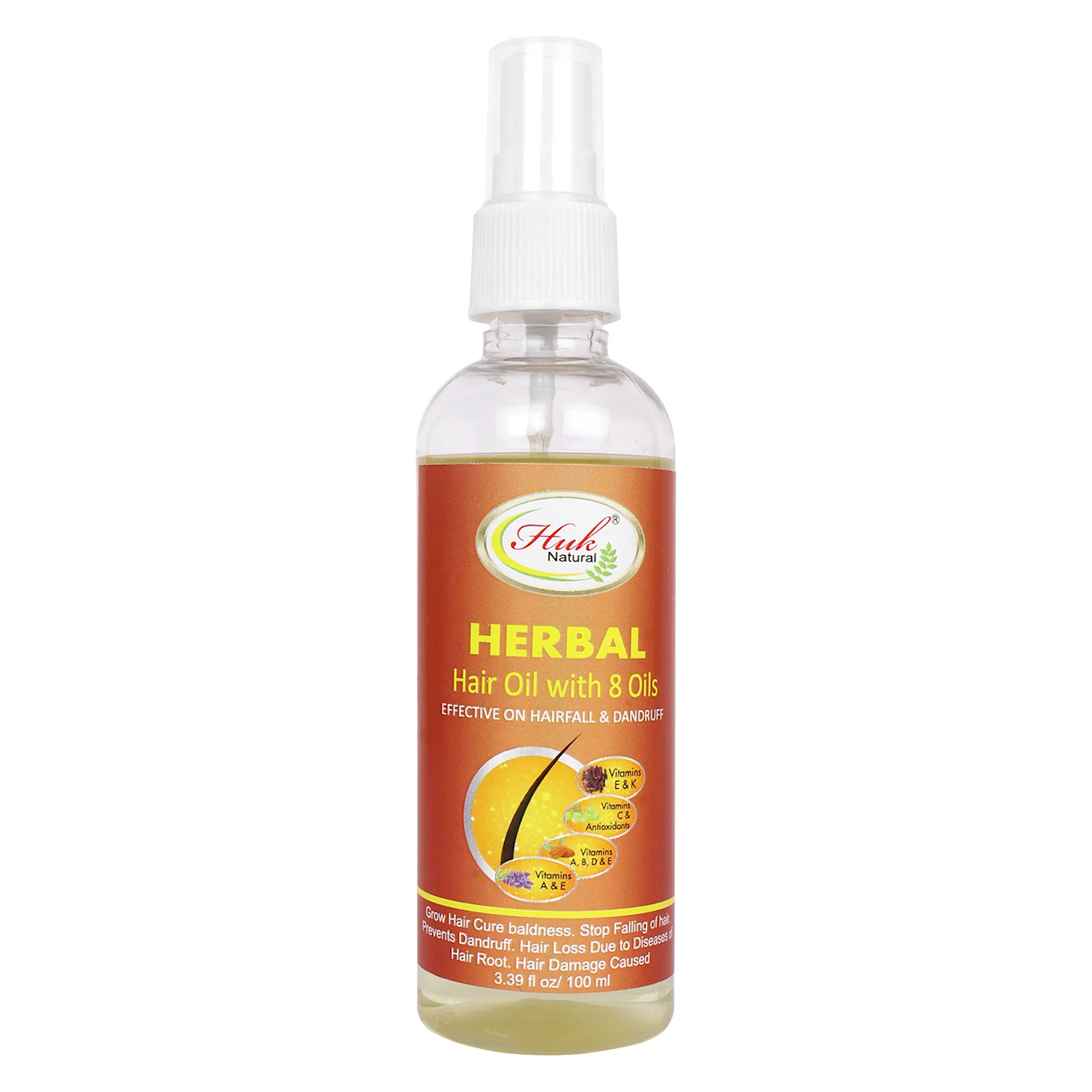 Huk Herbal Hair Oil The Ultimate Elixir for Strong