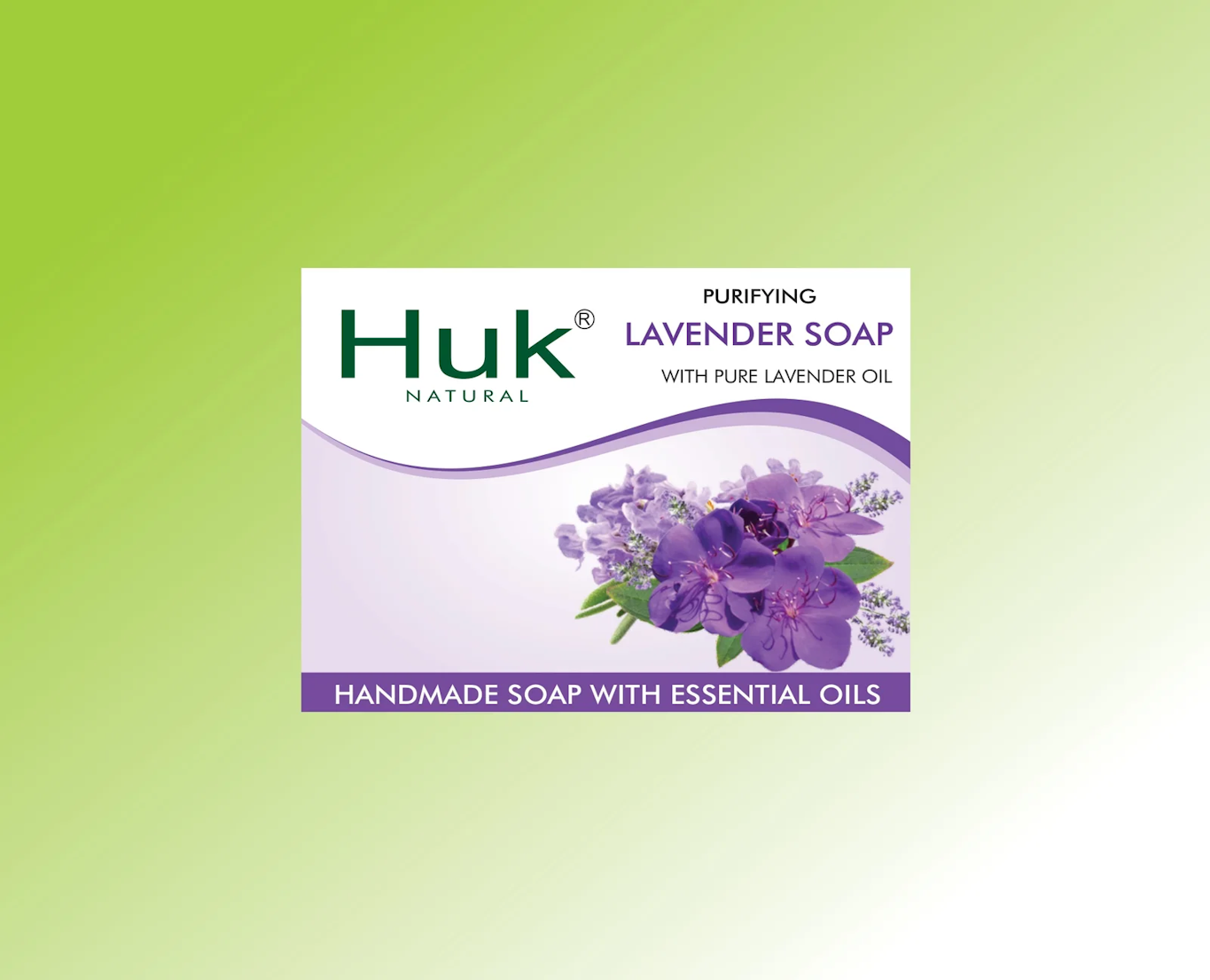 Huk Lavender Soap with Coconut Oil