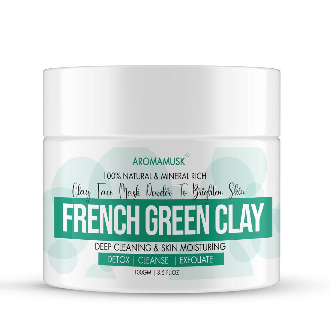 Pure and Natural French Green Clay