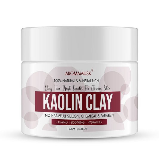 100% Natural & Mineral Rich Superfine Kaolin Clay