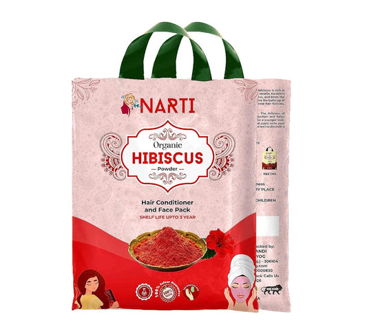 Organic hibiscus powder for skin