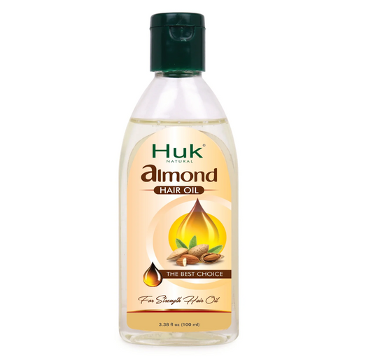 Huk Almond Hair Oil with Sunflower Oil & Edible Oil