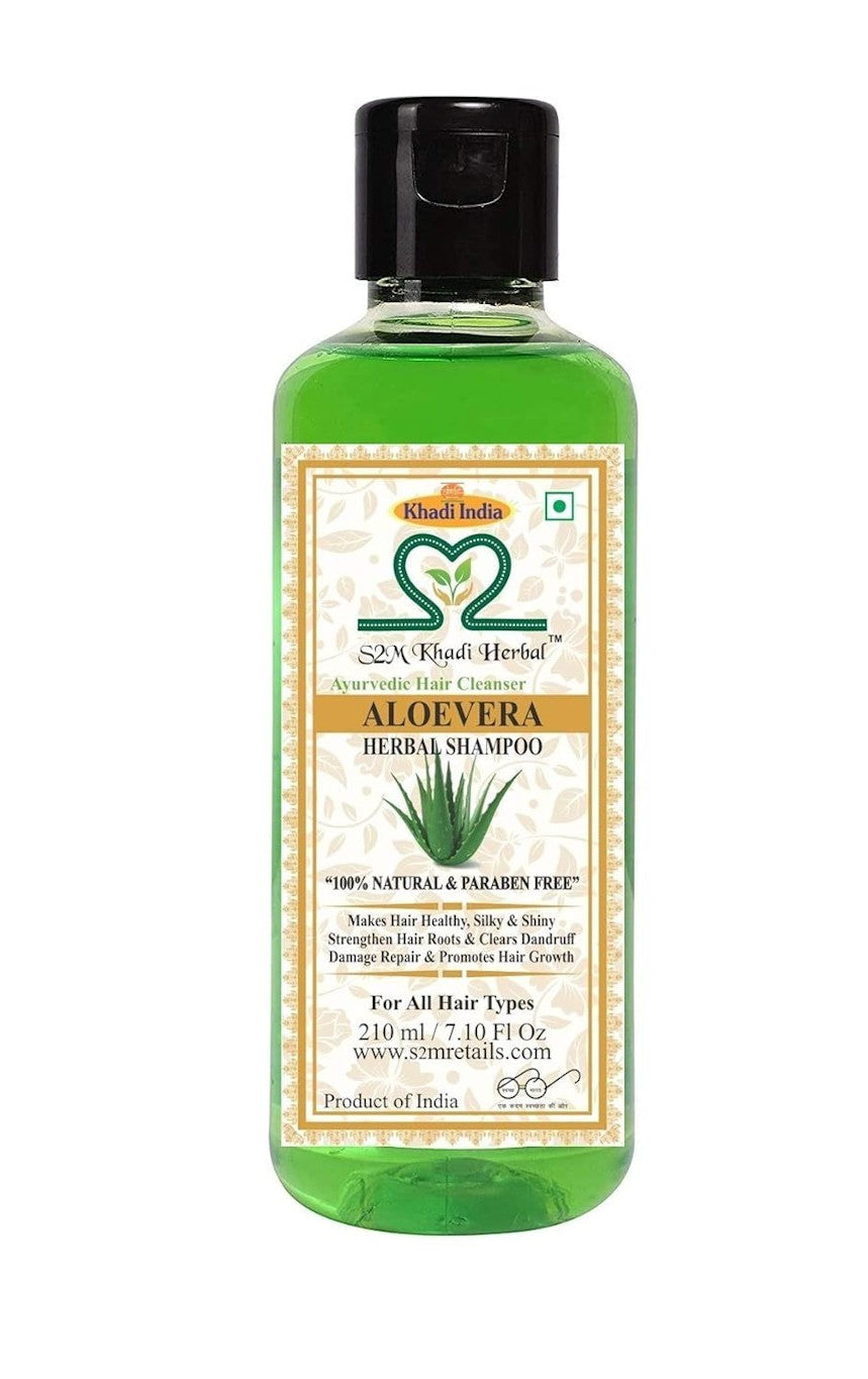 Khadi Herbal Ayurvedic Aloevera Shampoo