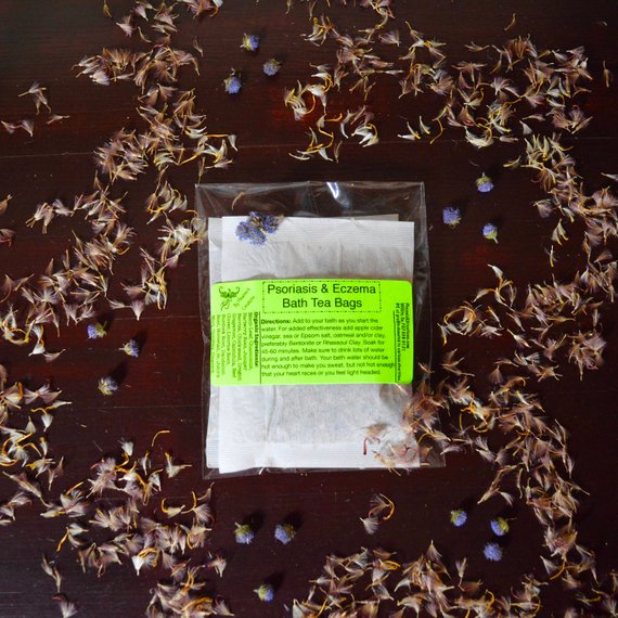 Organic Psoriasis and Eczema Bathtub Tea Bag