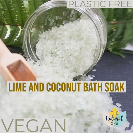 Lime and Coconut Bath Soak Clearance ( Discontinued packaging )