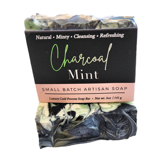 Charcoal Mint Soap