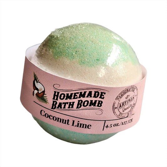 Coconut Lime Bath Bomb