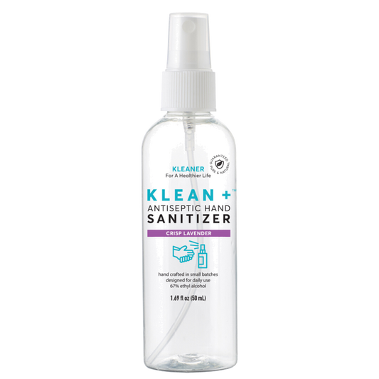 Klean + Hand Sanitizer Crisp Lavender 50ml