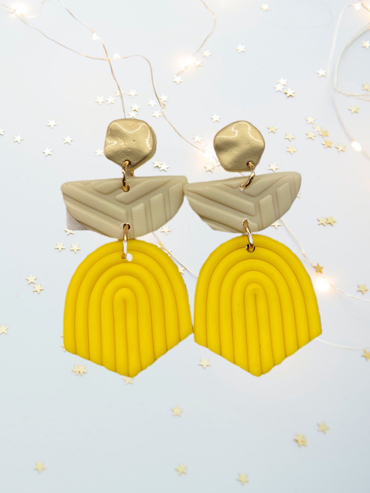 Modern Clay Earrings