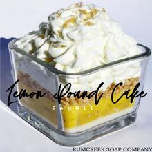 Lemon Pound Cake Sample Candle