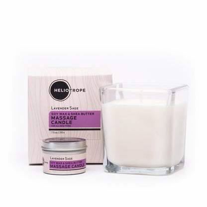 Soy Wax & Shea Butter Massage Candles - now in 3 sizes!