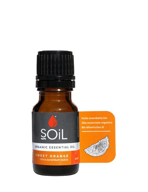Organic Orange Essential Oil (Citrus Sinensis) 10ml