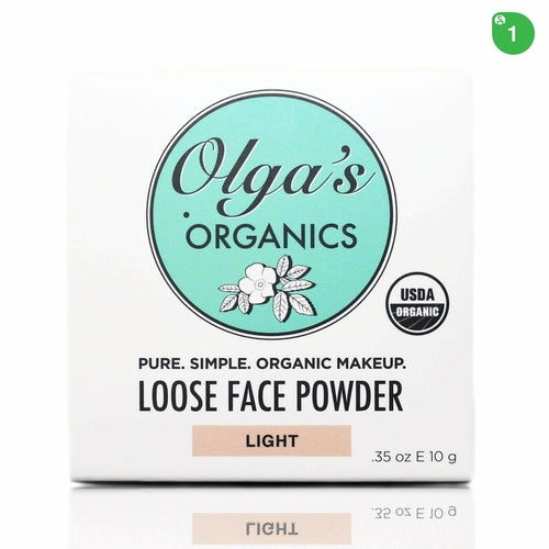 Organic Face Powder | Light