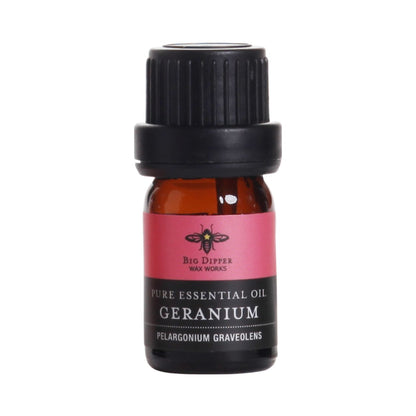 Big Dipper Wax Works Organic Geranium Essential Oil - 5 ml