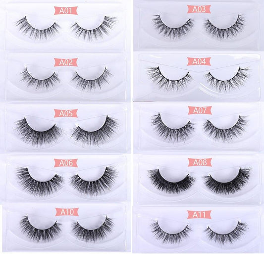 10/30/50 Pairs False Eyelashes Wholesale No Box Hand Made Cruelty Free