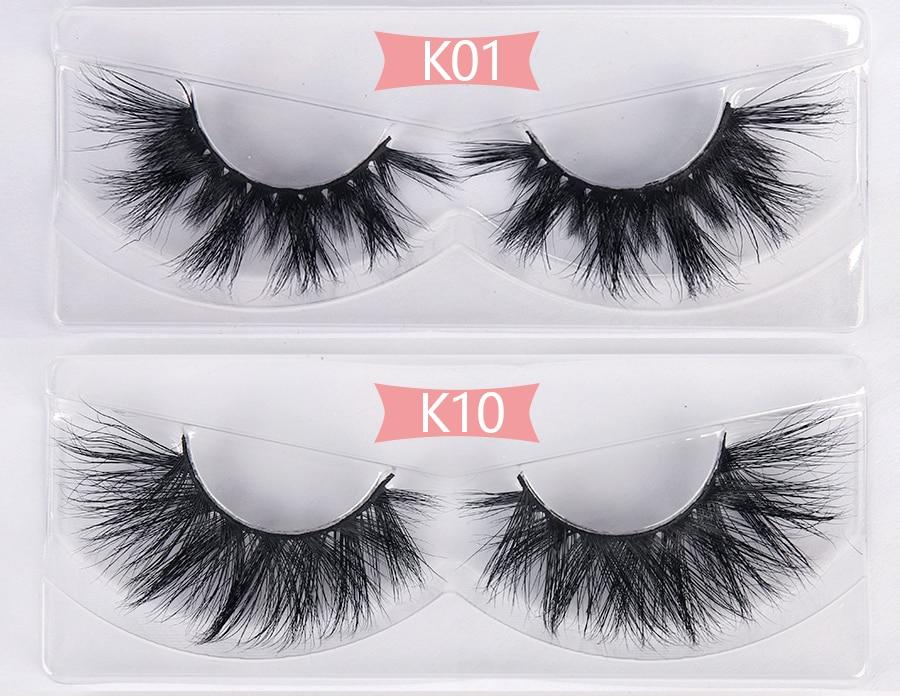 30Pairs Wholesale 3D Mink Eyelashes Cruelty Free Hand Made Full Strip