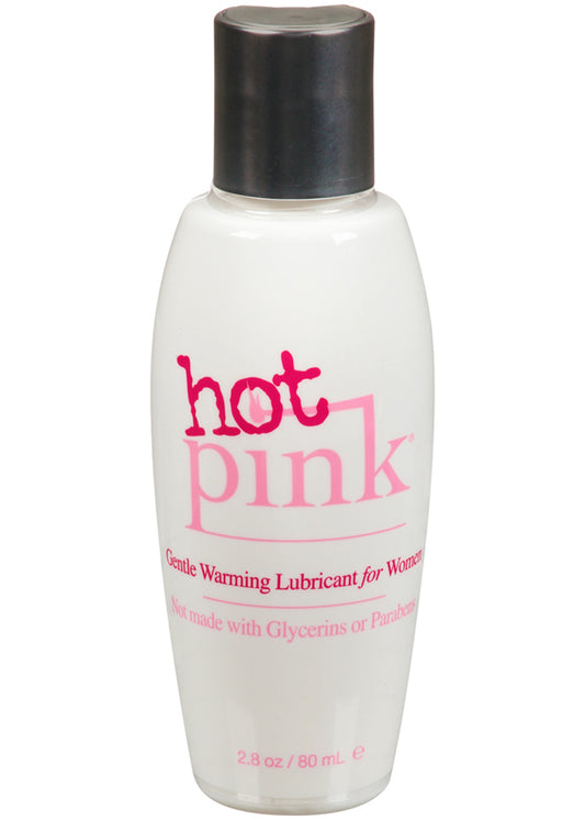 Hot Pink Warming Lubricant for Women - 2.8 Oz. 80 ml