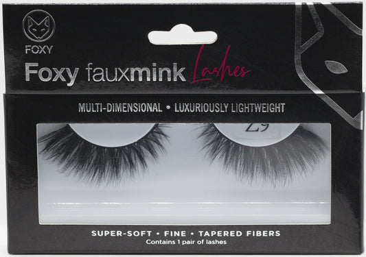 Foxy Faux Mink Lashes Model  Z9